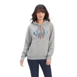 Women's Ariat Beartooth With Logo Hoodie #10041632X (Plus Sizes)